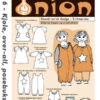 Kjole, over-all, posebuks, str. 68-92 - Onion kids wear 10016 - Onion