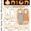 Heldragt, bluse, buks, spencer, str. 68-98 - Onion kids wear 10020 - Onion