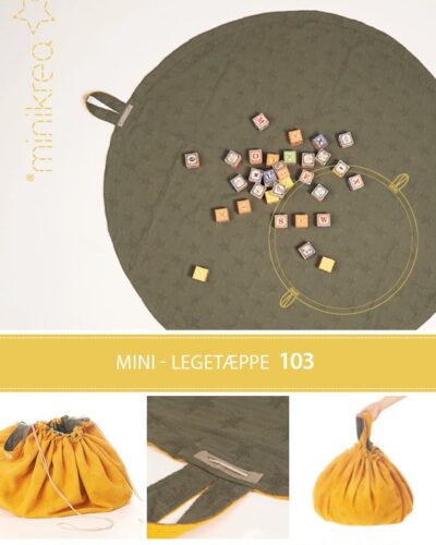 Mini legetæppe - Minikrea 103