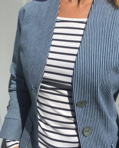 Jakke med ståkrave, str. XL-5XL - Onion 9017