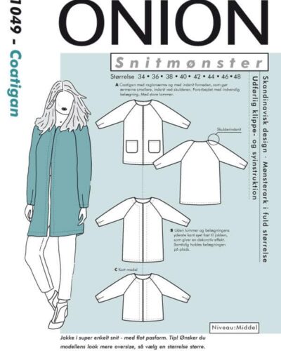 Onion coatigan, str. 34-48 - Onion 1049