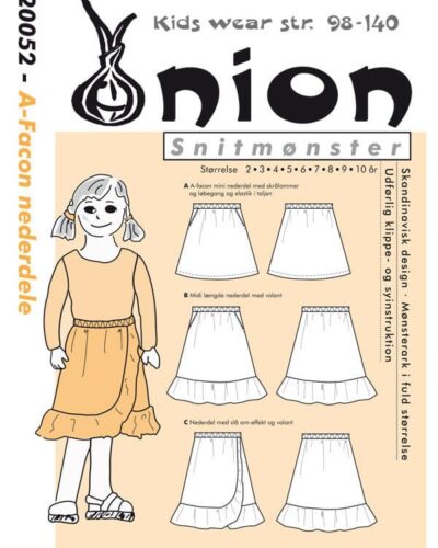 A-facon nederdele, str. 98-140 - Onion kids wear 20052