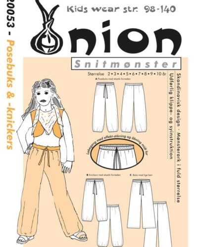 Posebuks & -knickers, str.2-10 år - Onion Kids Wear 20053
