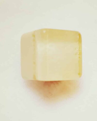 Kube øjeknap creme, Ø 10 mm