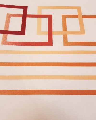 Orange streger/felter