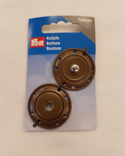 Prym trykknap brun ø 35 mm