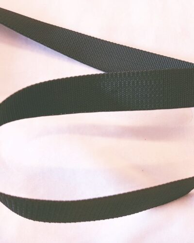 Sort - gjordbånd 30 mm - Nylon