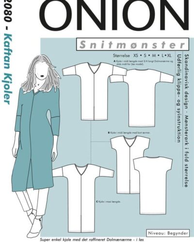 Kaftan kjoler, str.XS-XL - Onion 2080