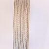 Snor, 3 mm - hør/polyester -