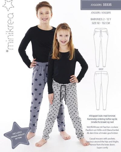 Joggers, str. 2-12 år - Minikrea 33335