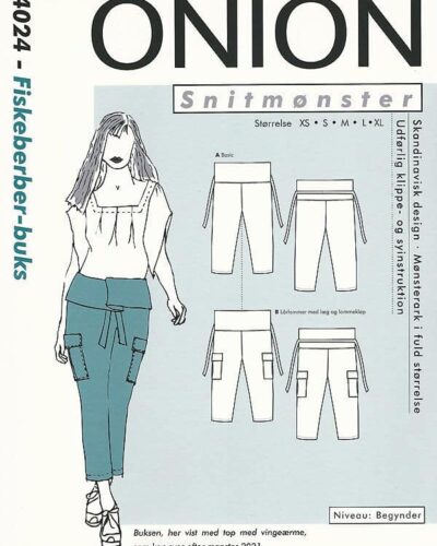 Fiskeberber-buks, str. XS-XL - Onion 4024
