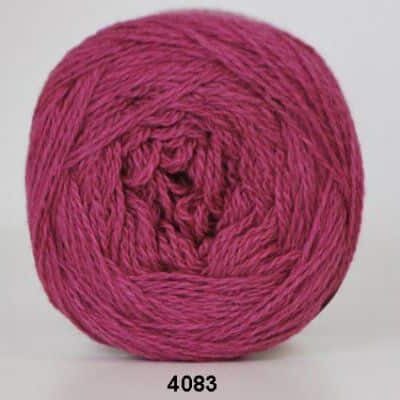 Organic 350 - wool cotton fra Hjertegarn i mange farver - Gots Certificeret - 4083 pink