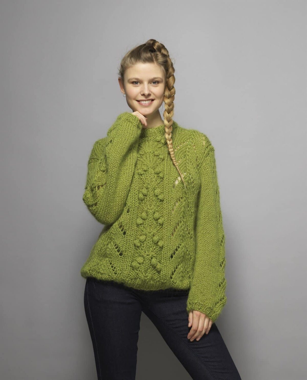 Dolce sweater med mønstre, 4606