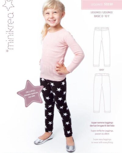 Leggins, str. 0-10 år - Minikrea 50330