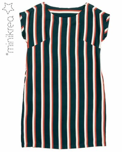 Løs midi kjole str. 34-50 – Minikrea 70060