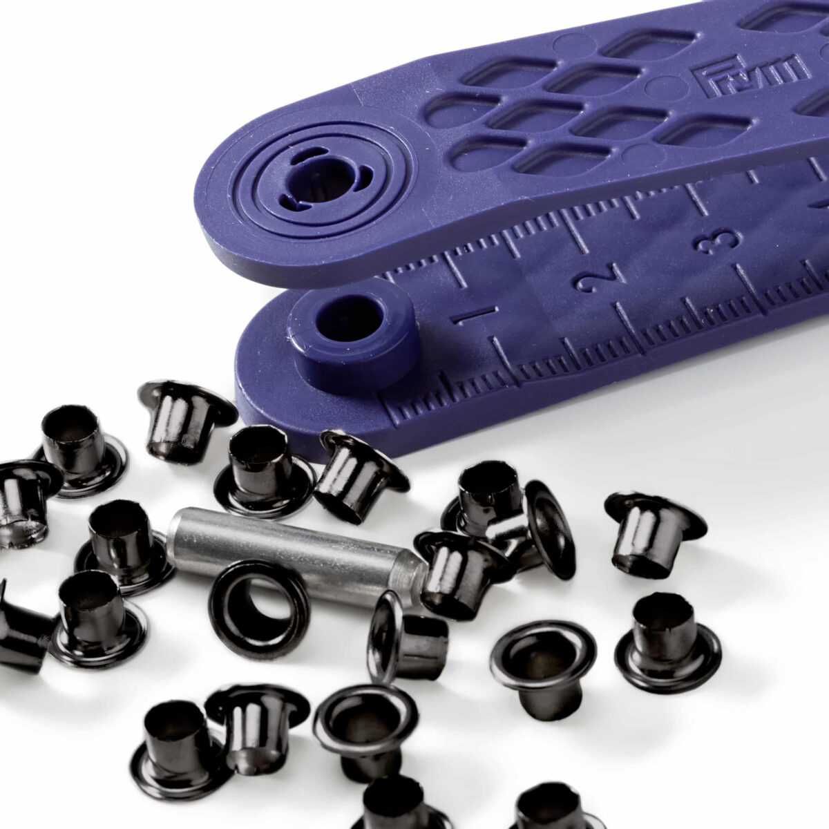 Snøreringe, 50 stk, sort - 4 mm - Billede 2