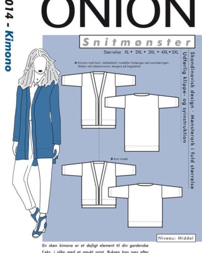 Kimono, str. XL-5XL - Onion 9014