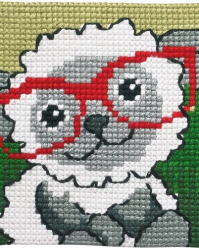Lam m. briller - Kits for kids 25x25 cm