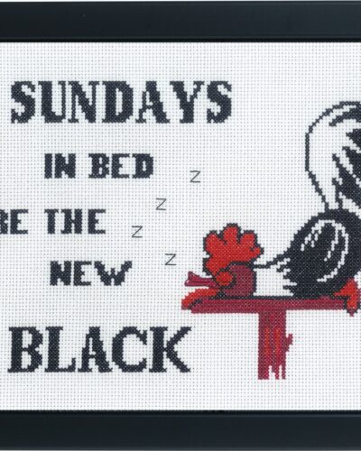 Sundays in bed - 29x20 cm