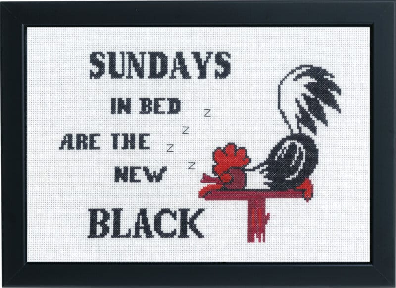 Sundays in bed - 29x20 cm -