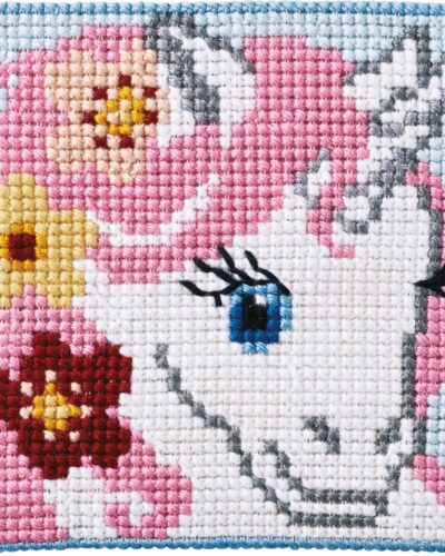 Enhjørning - Kits for kids 25x25 cm