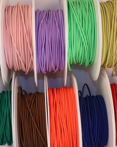 Elastisk anoraksnor/buksesnor 2 mm