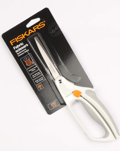 Fiskars Softtouch saks (hvid), 26 cm