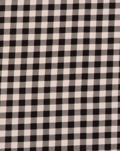 Køkkentern 1x1 cm, sort/hvid- Jersey