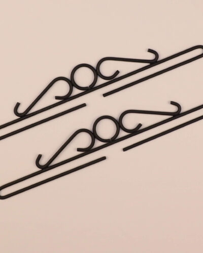 Ophæng, sort - 28 cm