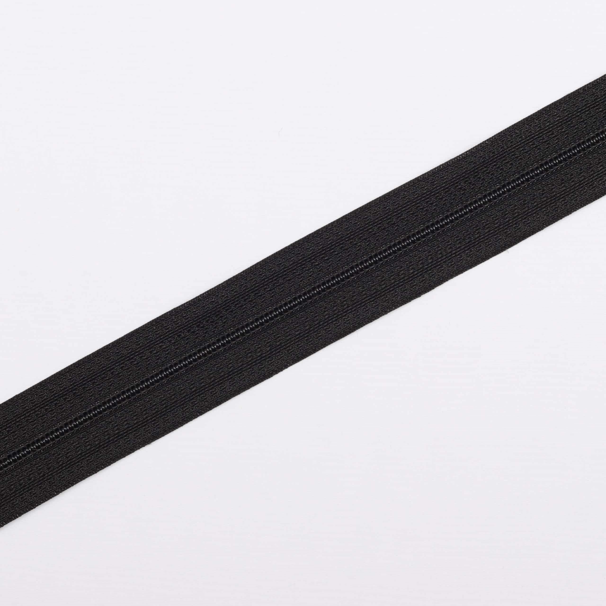 4 mm lynlås i metermål, mange farver