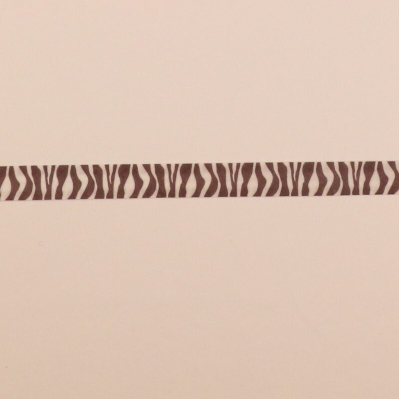20 mm skråbånd - Zebra -