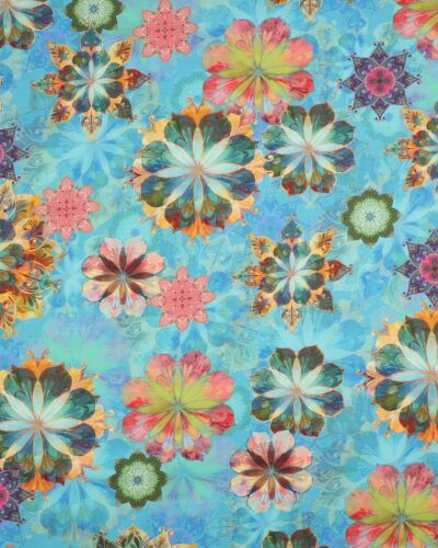 Blomstermønster - Patchwork