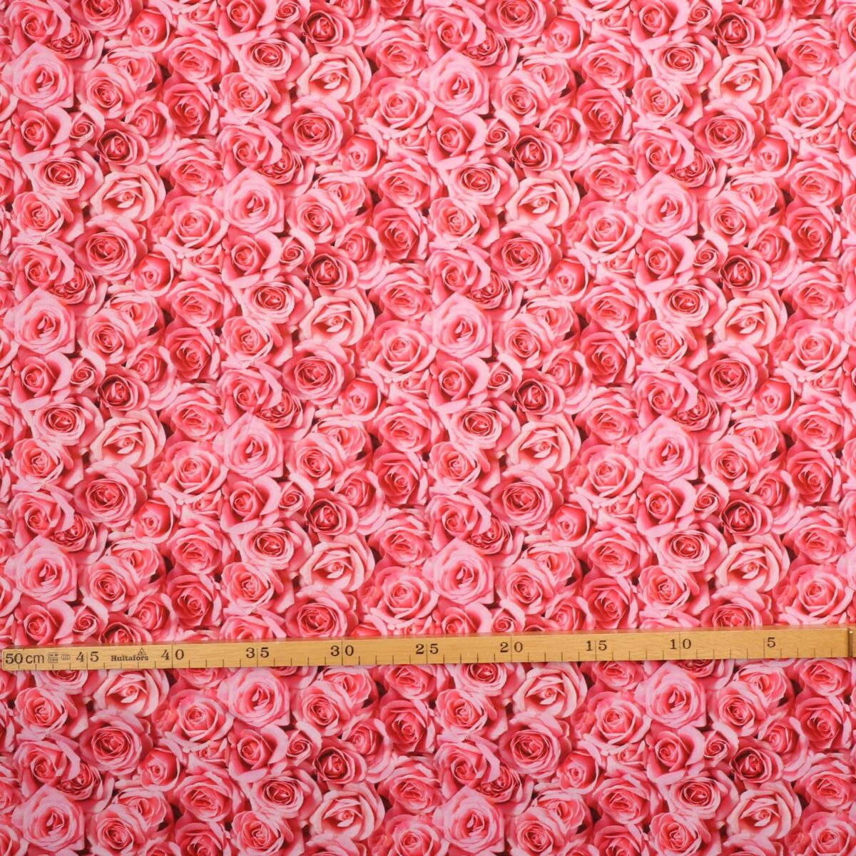 Roser i lyse pink/lyserøde nuancer - Patchwork - Billede 2