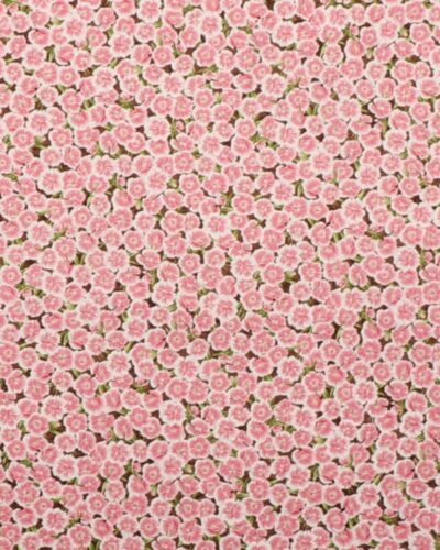 Små blomster i rosa - Patchwork