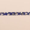 20 mm skråbånd - Blå m. dødningehoveder -