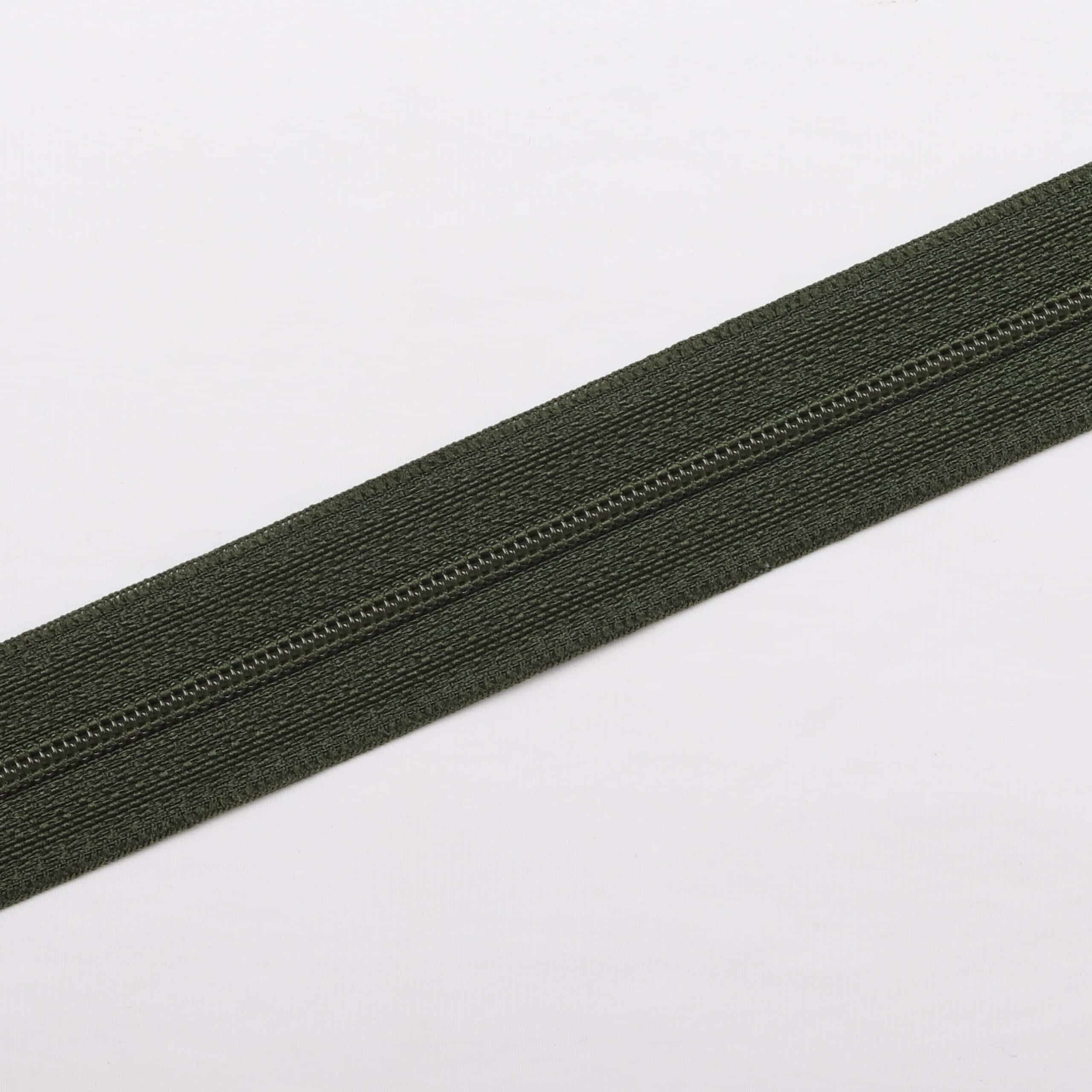 4 mm lynlås i metermål, mange farver