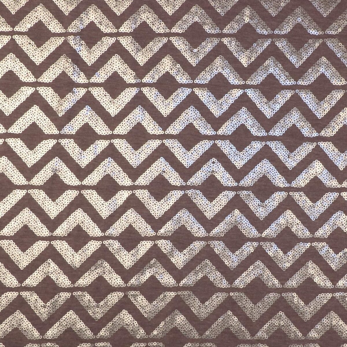 Pallietter, grå - Jersey (polyester, viskose, acryl)