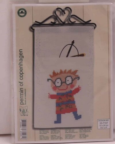 Glad dreng (til briller) - 11x20 cm