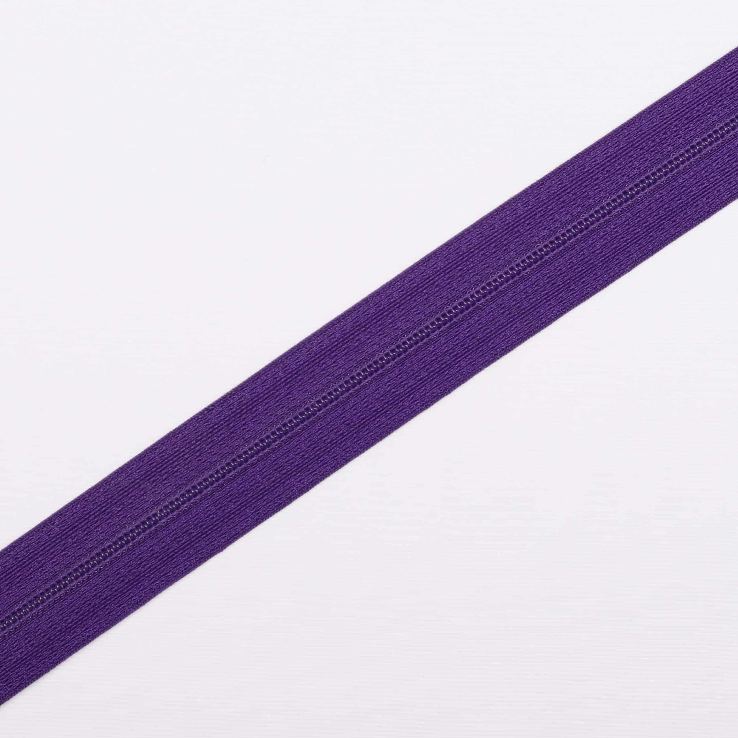 4 mm lynlås i metermål, mange farver