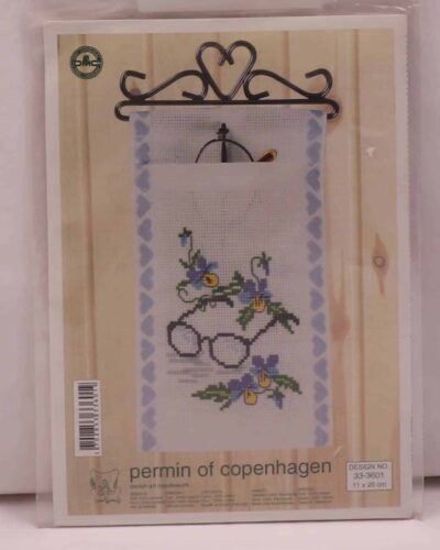 Briller og blomster (til briller) - 11x20 cm