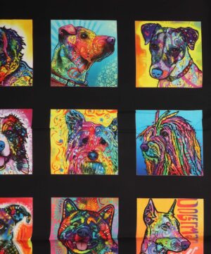 Multifarvet hunde - Patchwork rapport (129) - Info mangler