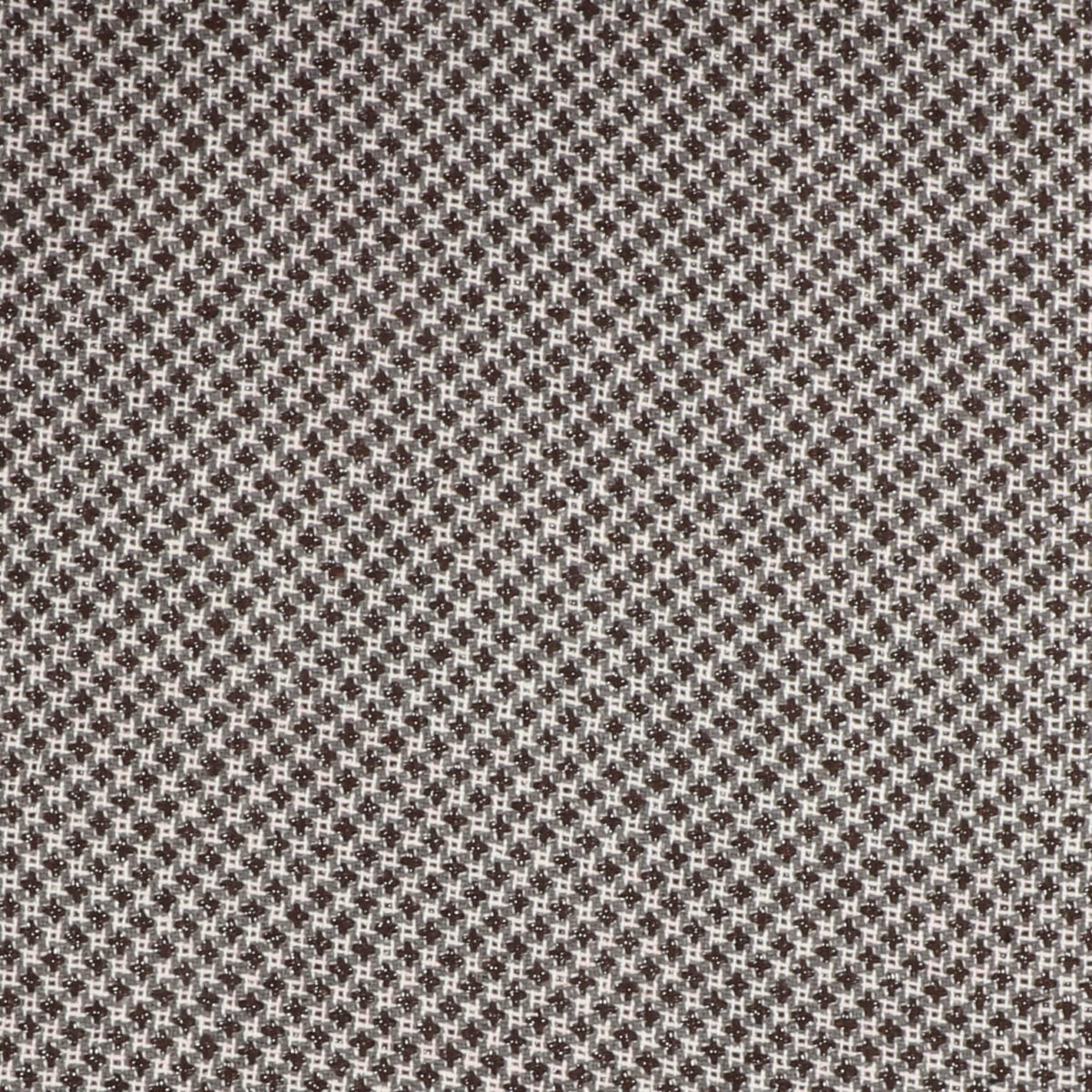 Grå/brun/hvid m. sølvtråd - Bomuld/polyester