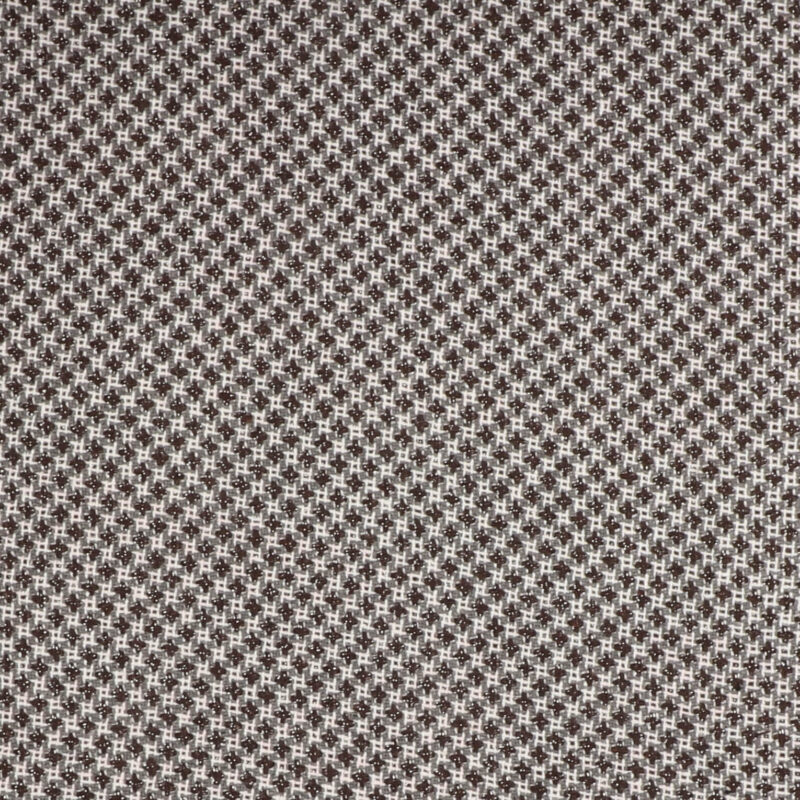 Grå/brun/hvid m. sølvtråd - Bomuld/polyester - Info mangler