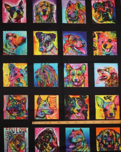 Multifarvet hunde - Patchwork rapport (129) 7 Multifarvet hunde - Patchwork rapport (129)