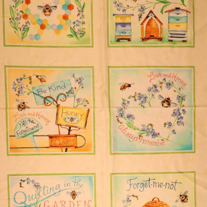 Honey bee garden - Patchwork rapport (85) - Info mangler