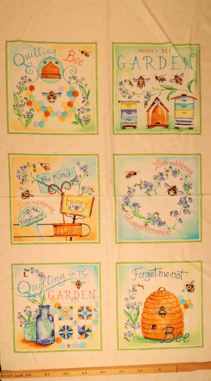 Honey bee garden - Patchwork rapport (85) - Info mangler