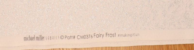 Fairy Frost (Hvid m. sølv)- Patchwork - Image 2