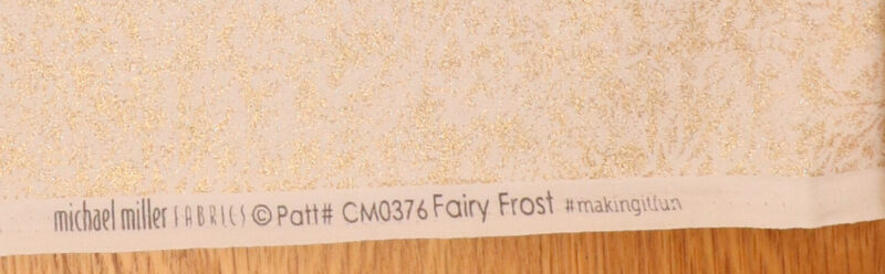 Fairy Frost (Flødefarvet m. guld)- Patchwork - Info mangler