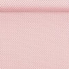 Prikker i grå på lyserød - Jersey - Info mangler