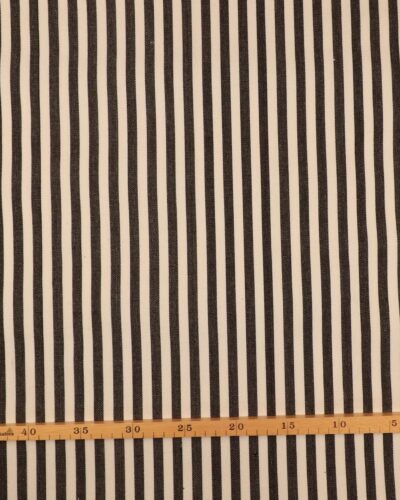 Striber, Sort/hvid - Liggestolestof